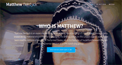 Desktop Screenshot of matthewberdyck.com
